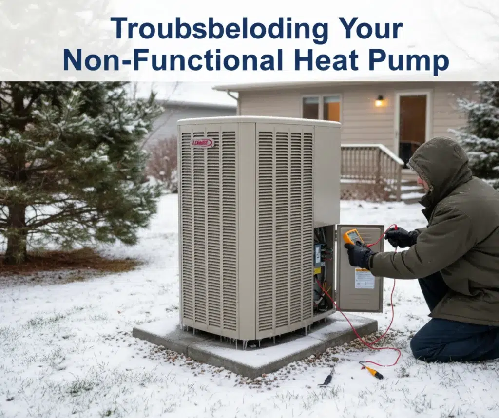 Troubleshooting heat pump